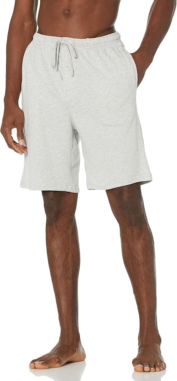 Amazon Essentials Men's 23 cm Knitted Pyjama Shorts (Available in Big & Tall)