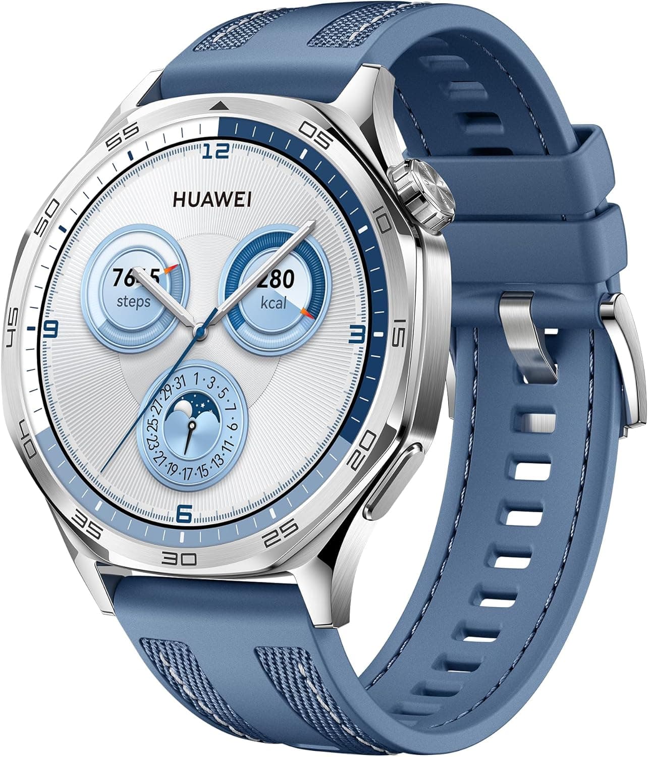 HUAWEI WATCH GT 5 46mm Smartwatch, Sharp-Edged Design, All-new Running and Cycling Sports, Health Tracking, up to 14 Days Battery Life, Compatible with iOS and Android, Blue : Amazon.co.uk: Electronics & Photo
