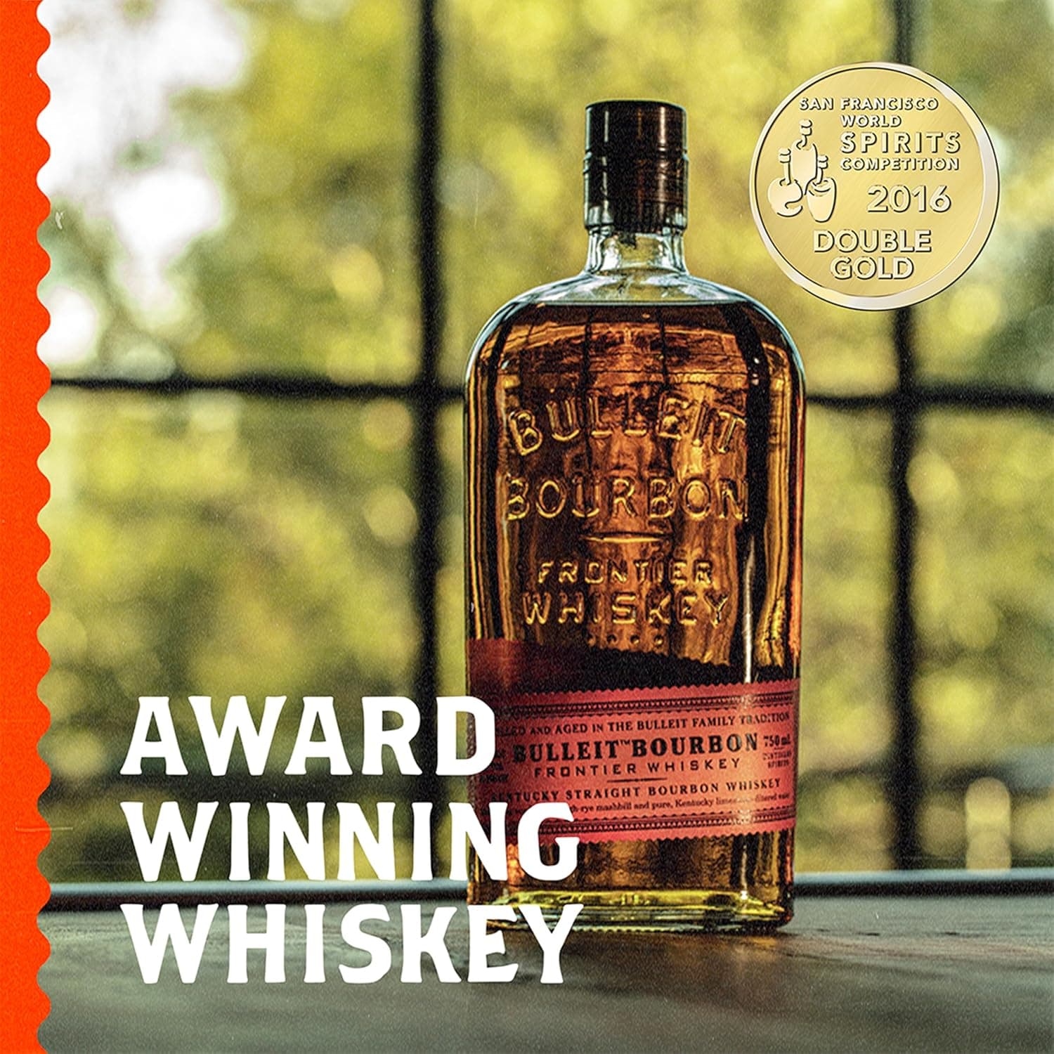 Bulleit Bourbon Frontier Whiskey | 45% vol | 70cl | American Bourbon Whiskey | Subtle & Complex | Iconic Frontier Inspired Bottle | for Cocktails and American Drinks | Great Gift for Mother’s Day : Amazon.co.uk: Grocery
