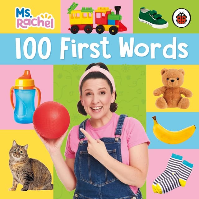 Ms Rachel: 100 First Words: Encouraging Toddler Speech Development : Rachel, Ms: Amazon.co.uk: Books