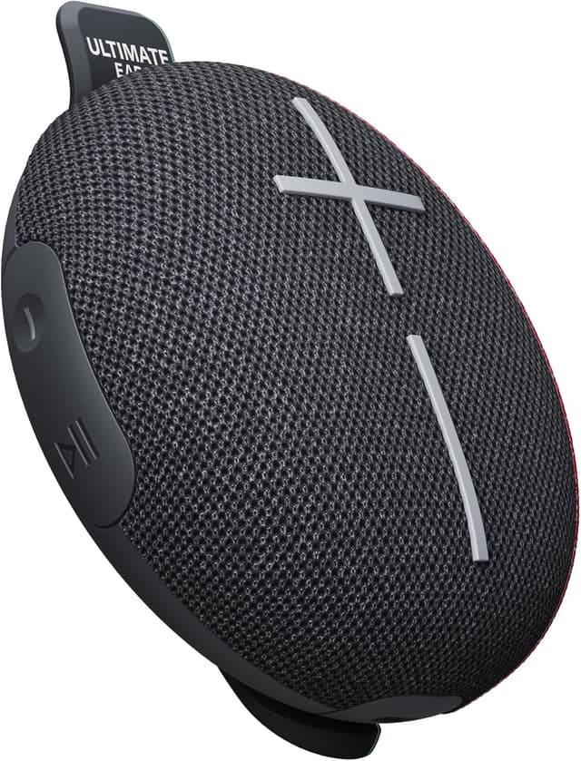 Ultimate Ears MINIROLL Ultra-Portable Waterproof Bluetooth Speaker, Big Bass, IP67 Dustproof, 40 m (131 ft) Range - Gentle Black : Amazon.co.uk: Electronics & Photo