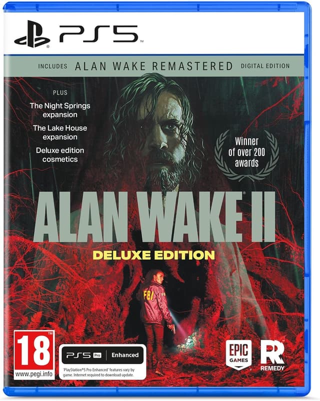Alan Wake 2 Deluxe Edition - PS5 : Amazon.co.uk: PC & Video Games