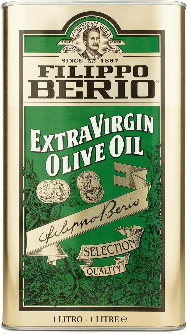 Filippo Berio Extra Virgin Olive Oil Tin, 1L : Amazon.co.uk: Grocery