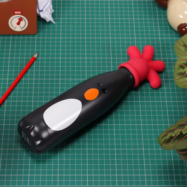 Aardman - Water Bottles - Wallace and Gromit Metal Water Bottle - Feathers McGraw : Amazon.co.uk: Home & Kitchen