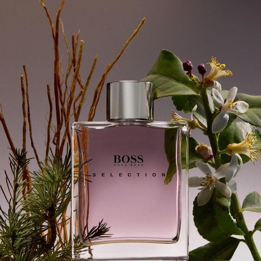 BOSS Selection - Eau de Toilette For Him - Aromatic Fougere Fragrance With Notes Of Fresh Green Accord, Petitgrain, Cedarwood - Medium Longevity - 100ml