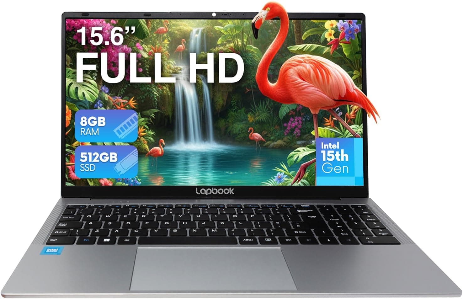 15.6" Full HD Windows 11 Laptop (Dec 2025 Release) - Intel 15th Gen, 8GB RAM 512GB M.2 SSD, Windows 11 Home, Dual-Band WiFi, Integrated Webcam - S15 N6 Quad-Core, 15 Inch Lightweight Laptop : Amazon.co.uk: Computers & Accessories