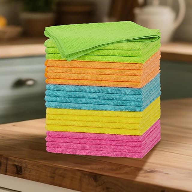 20 Pack Microfiber Cleaning Cloth