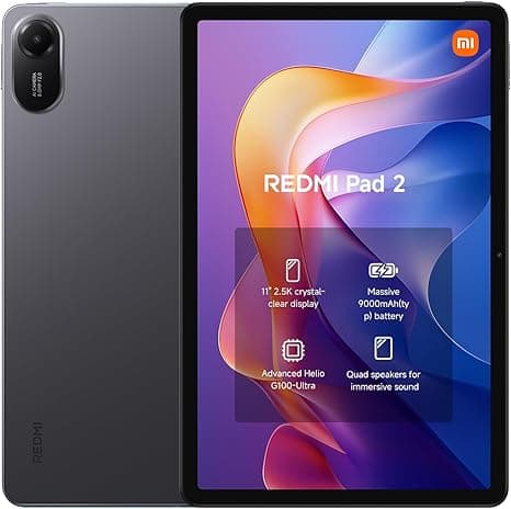 XIAOMI Redmi Pad 2+cover 4+128 Gray (No power adapter included)
