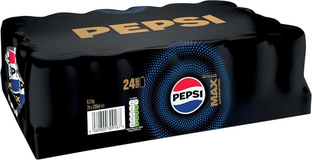 Pepsi Max No Caffeine, 24 x330ml