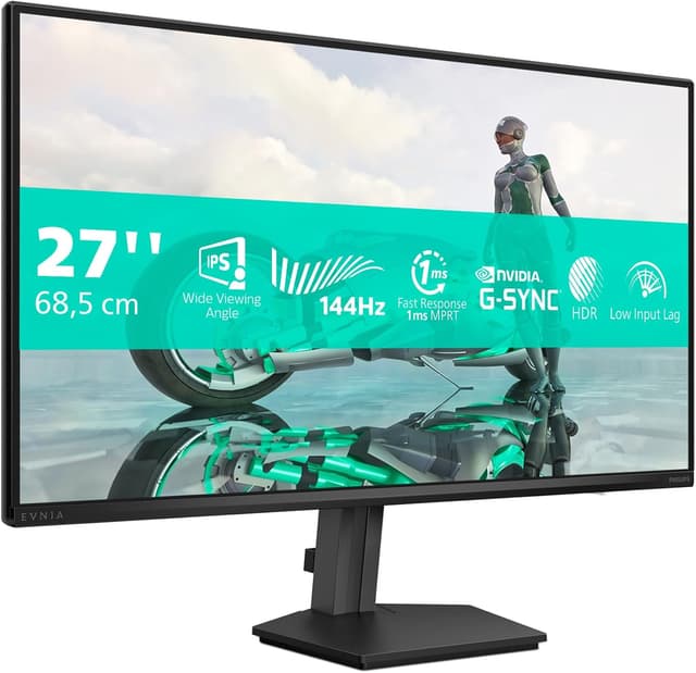 Philips 27M2N3200NF 27 Inch FHD Monitor, 144Hz, IPS, 1ms MPRT, Adaptive Sync, G-Sync Comp., HDR10, (1920x1080,HDMI 1x 2.0,DP 1x 1.4) Black : Amazon.co.uk: Home & Kitchen