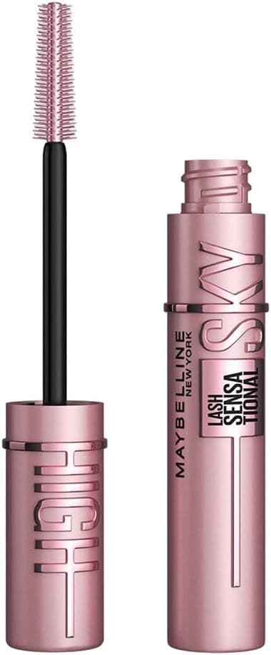Maybelline Mascara, Lash Sensational Sky High Volumizing & Thickening, Eyelash Lengthening, Flake-Free Formula, Washable Mascara Infused with Bamboo Extract, Full Volume Mascara, Colour: Black : Amazon.co.uk: Beauty